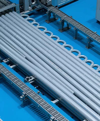 Thermal conductive floor heating pipes